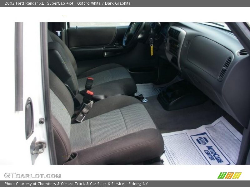 Oxford White / Dark Graphite 2003 Ford Ranger XLT SuperCab 4x4