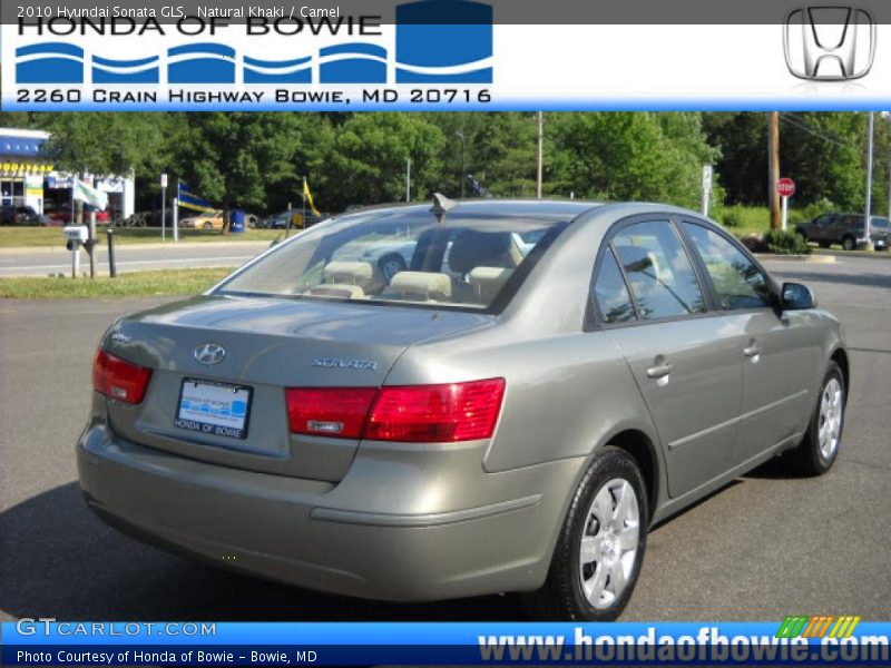 Natural Khaki / Camel 2010 Hyundai Sonata GLS