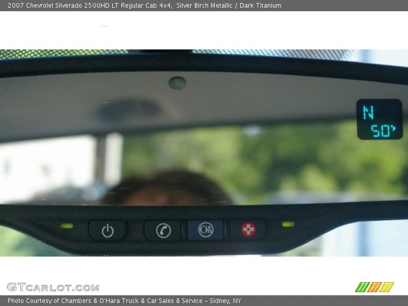 Silver Birch Metallic / Dark Titanium 2007 Chevrolet Silverado 2500HD LT Regular Cab 4x4
