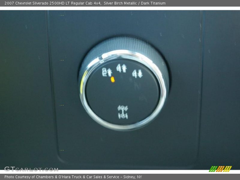 Silver Birch Metallic / Dark Titanium 2007 Chevrolet Silverado 2500HD LT Regular Cab 4x4