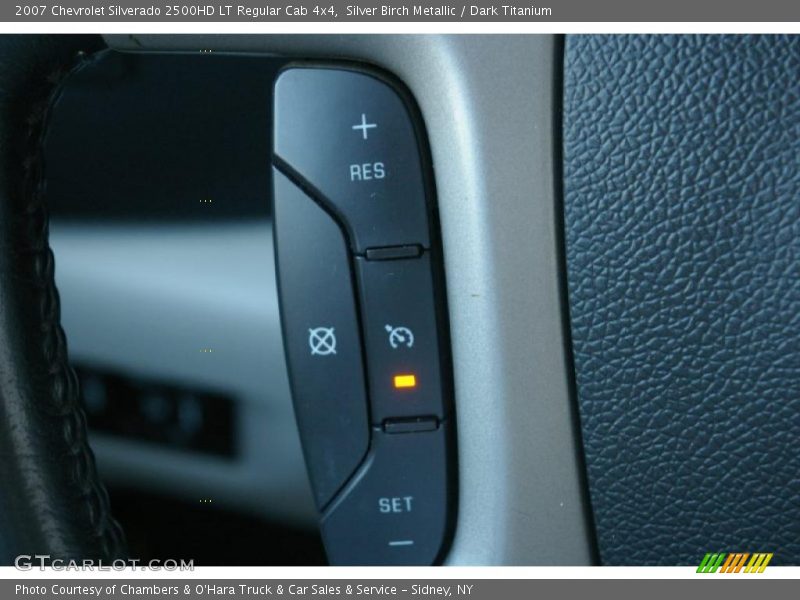 Silver Birch Metallic / Dark Titanium 2007 Chevrolet Silverado 2500HD LT Regular Cab 4x4