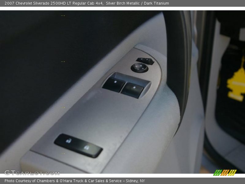 Silver Birch Metallic / Dark Titanium 2007 Chevrolet Silverado 2500HD LT Regular Cab 4x4