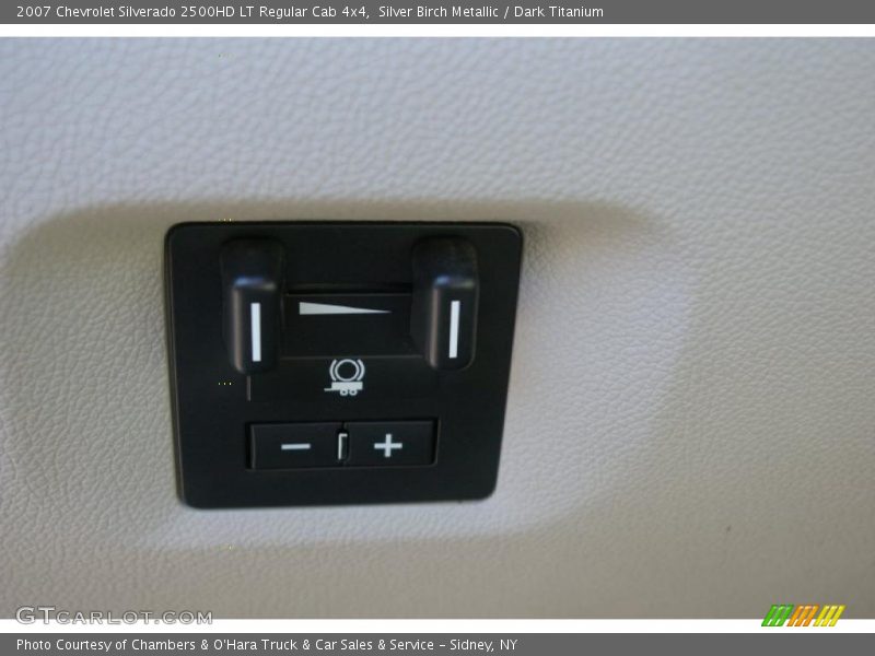 Silver Birch Metallic / Dark Titanium 2007 Chevrolet Silverado 2500HD LT Regular Cab 4x4