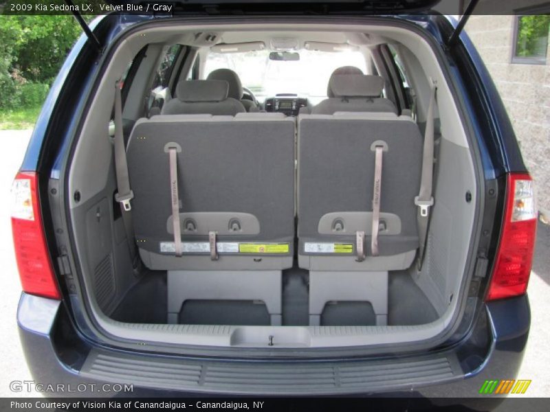 Velvet Blue / Gray 2009 Kia Sedona LX
