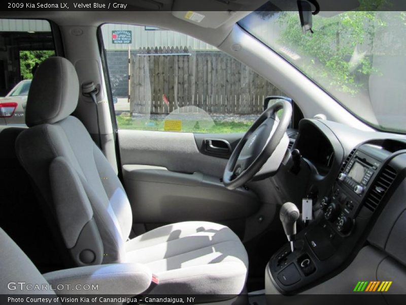 Velvet Blue / Gray 2009 Kia Sedona LX