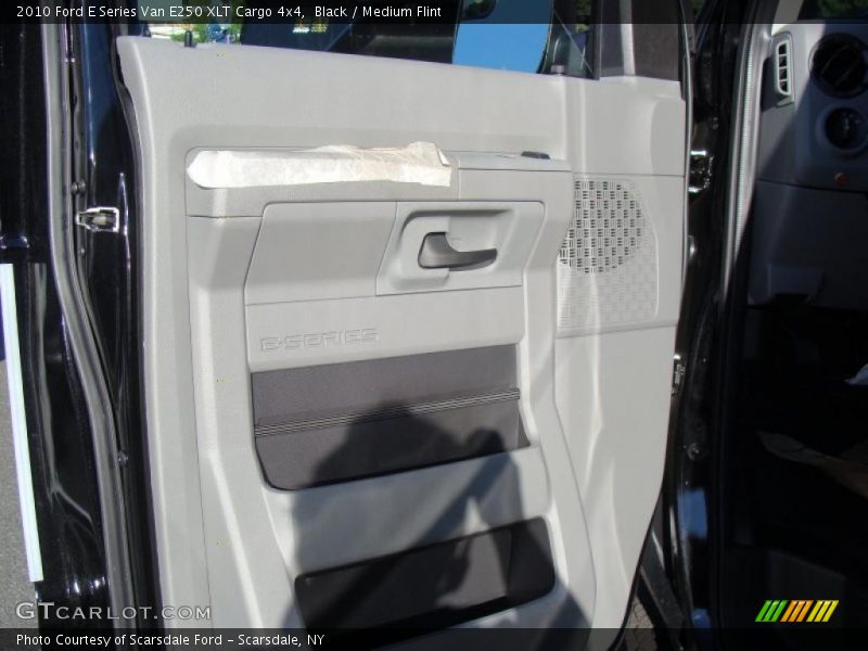 Black / Medium Flint 2010 Ford E Series Van E250 XLT Cargo 4x4