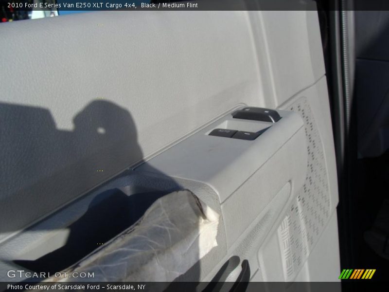 Black / Medium Flint 2010 Ford E Series Van E250 XLT Cargo 4x4