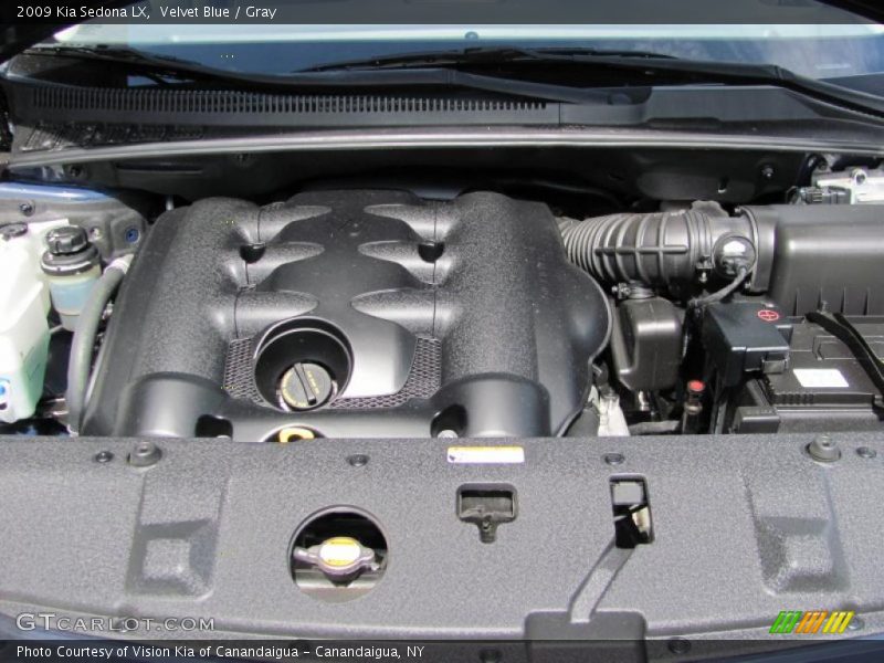 Velvet Blue / Gray 2009 Kia Sedona LX