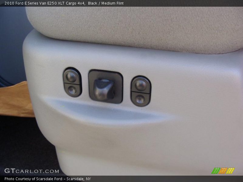 Black / Medium Flint 2010 Ford E Series Van E250 XLT Cargo 4x4