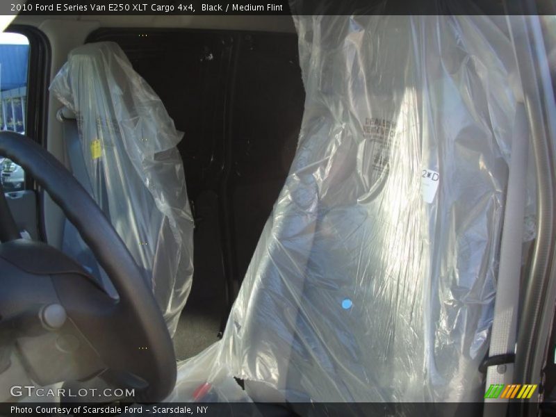 Black / Medium Flint 2010 Ford E Series Van E250 XLT Cargo 4x4