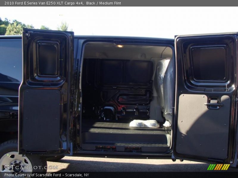 Black / Medium Flint 2010 Ford E Series Van E250 XLT Cargo 4x4