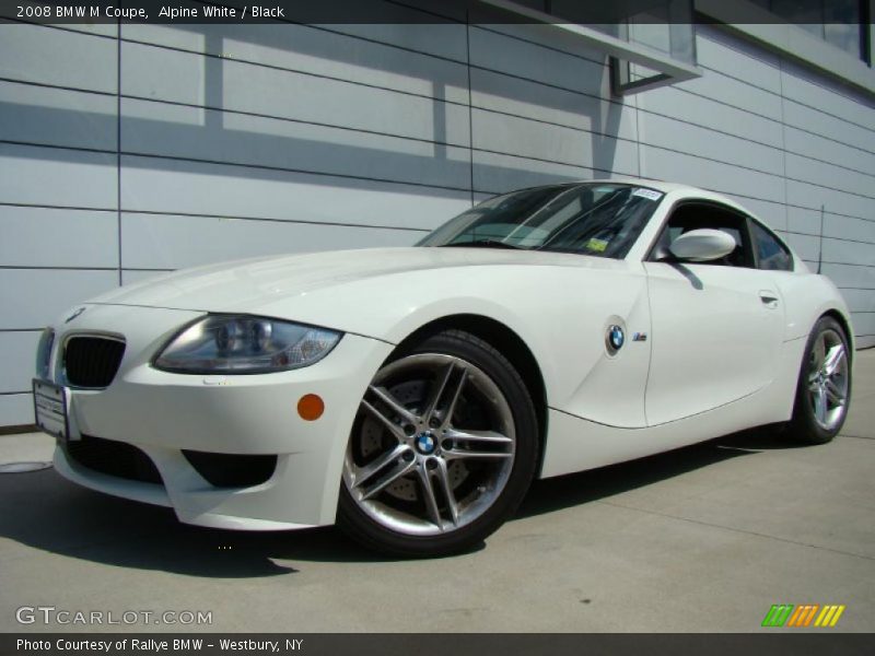 Alpine White / Black 2008 BMW M Coupe