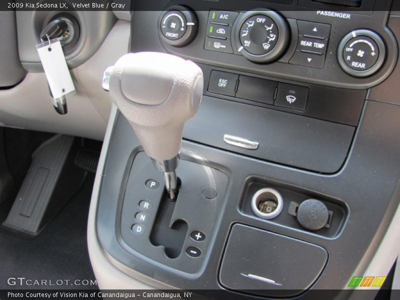 Velvet Blue / Gray 2009 Kia Sedona LX