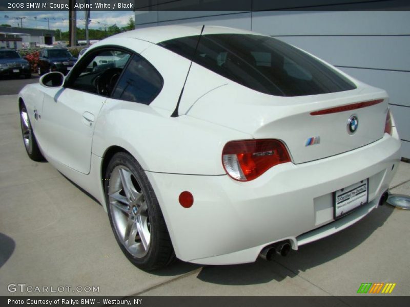 Alpine White / Black 2008 BMW M Coupe