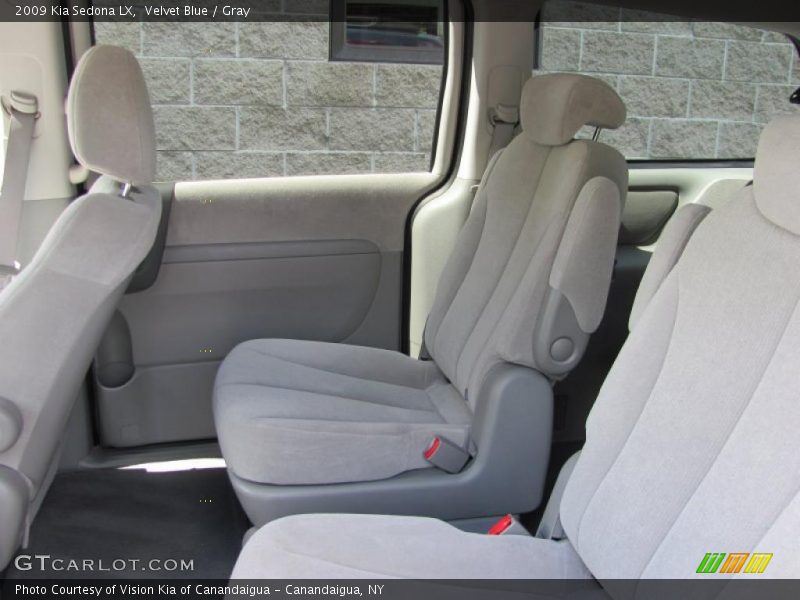 Velvet Blue / Gray 2009 Kia Sedona LX