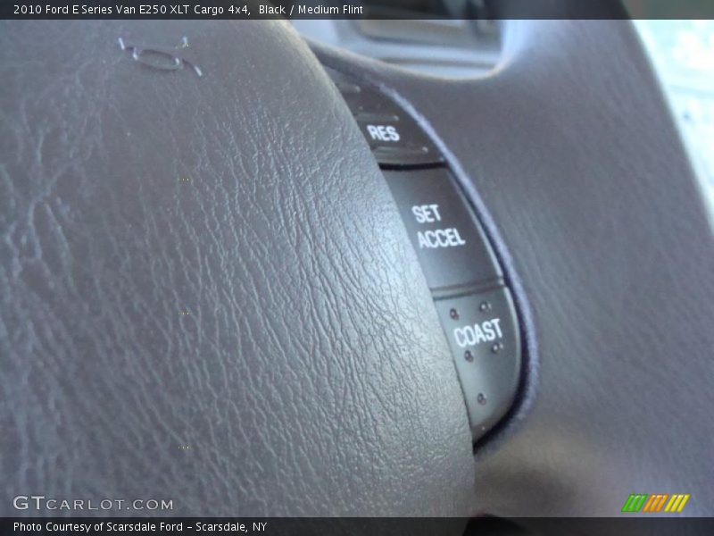 Black / Medium Flint 2010 Ford E Series Van E250 XLT Cargo 4x4