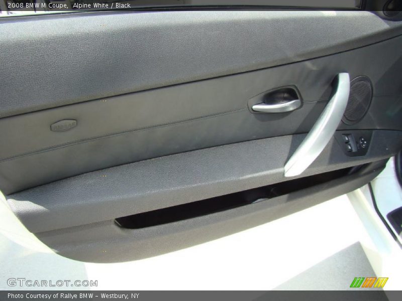 Alpine White / Black 2008 BMW M Coupe