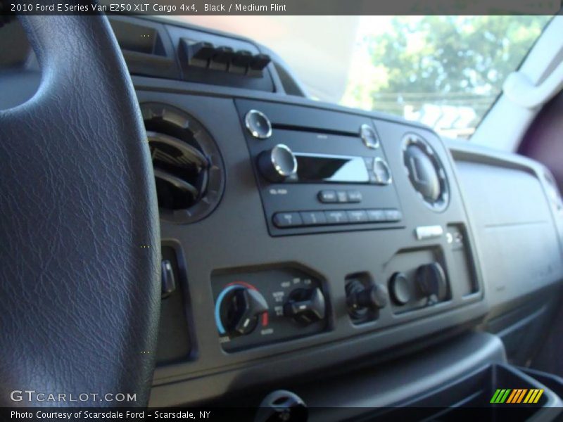 Black / Medium Flint 2010 Ford E Series Van E250 XLT Cargo 4x4
