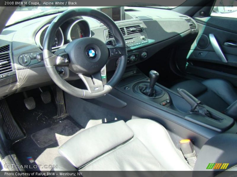 Alpine White / Black 2008 BMW M Coupe