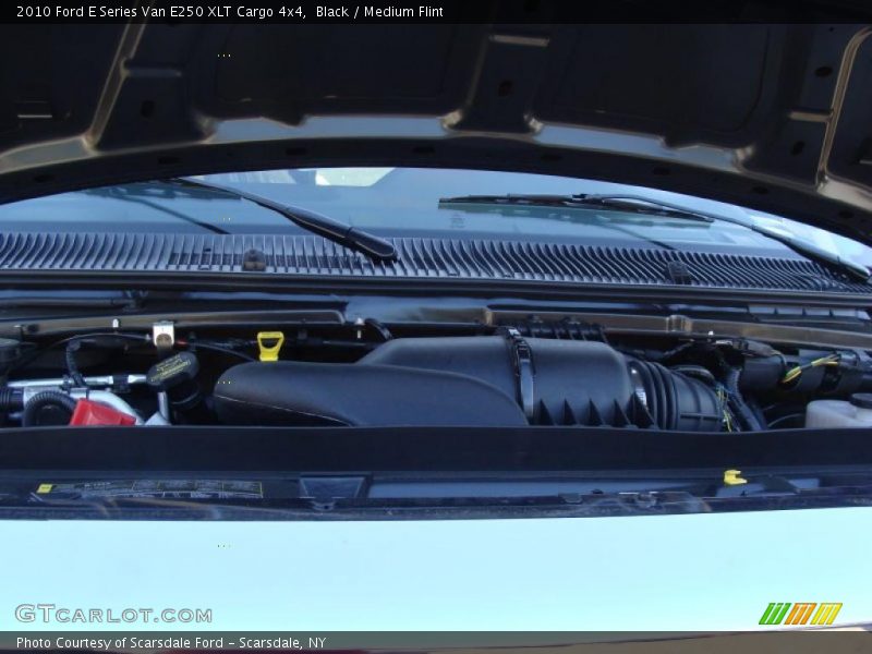 Black / Medium Flint 2010 Ford E Series Van E250 XLT Cargo 4x4