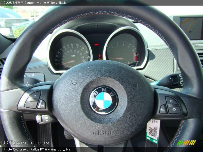 Alpine White / Black 2008 BMW M Coupe