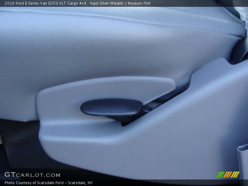 Ingot Silver Metallic / Medium Flint 2010 Ford E Series Van E250 XLT Cargo 4x4