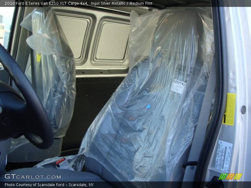 Ingot Silver Metallic / Medium Flint 2010 Ford E Series Van E250 XLT Cargo 4x4