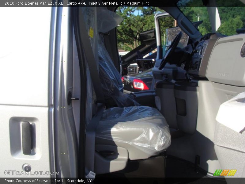 Ingot Silver Metallic / Medium Flint 2010 Ford E Series Van E250 XLT Cargo 4x4