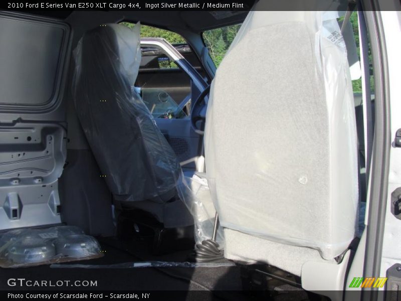 Ingot Silver Metallic / Medium Flint 2010 Ford E Series Van E250 XLT Cargo 4x4
