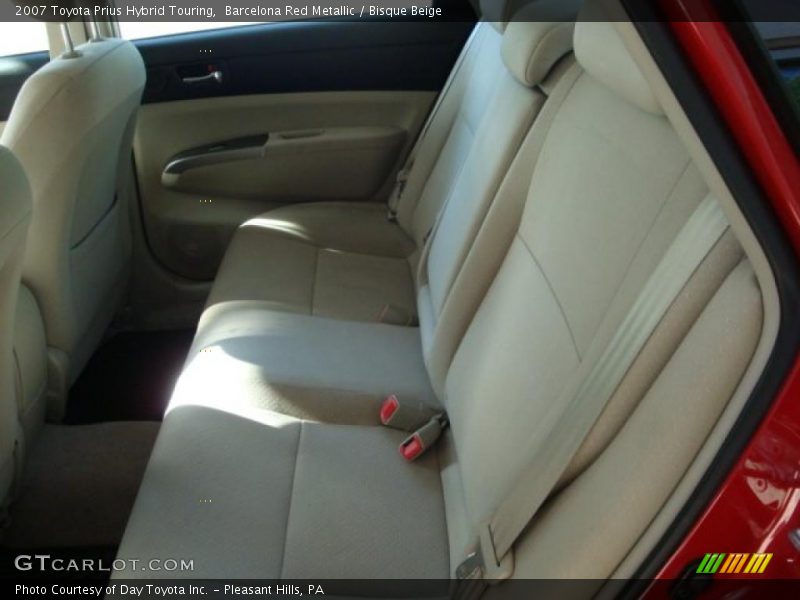 Barcelona Red Metallic / Bisque Beige 2007 Toyota Prius Hybrid Touring