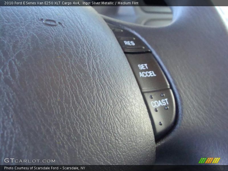 Ingot Silver Metallic / Medium Flint 2010 Ford E Series Van E250 XLT Cargo 4x4