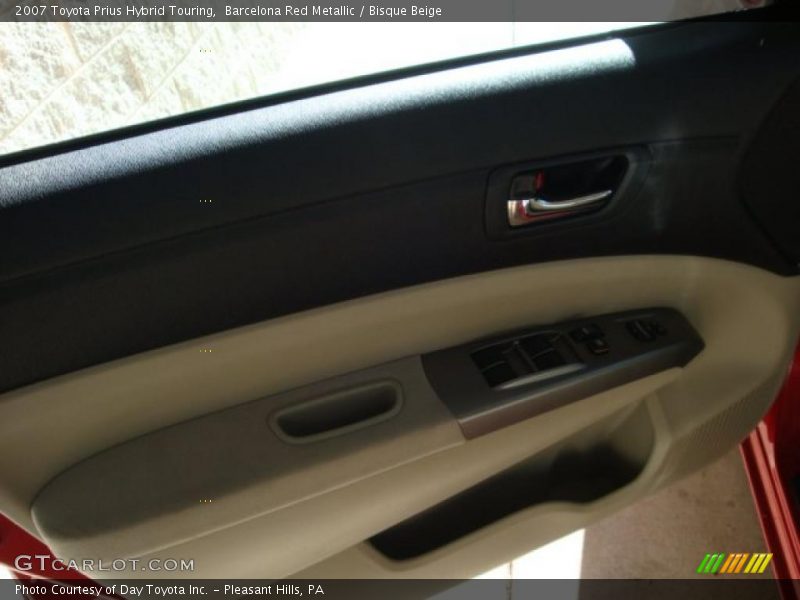 Barcelona Red Metallic / Bisque Beige 2007 Toyota Prius Hybrid Touring