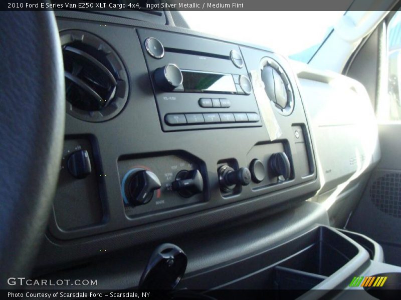 Ingot Silver Metallic / Medium Flint 2010 Ford E Series Van E250 XLT Cargo 4x4