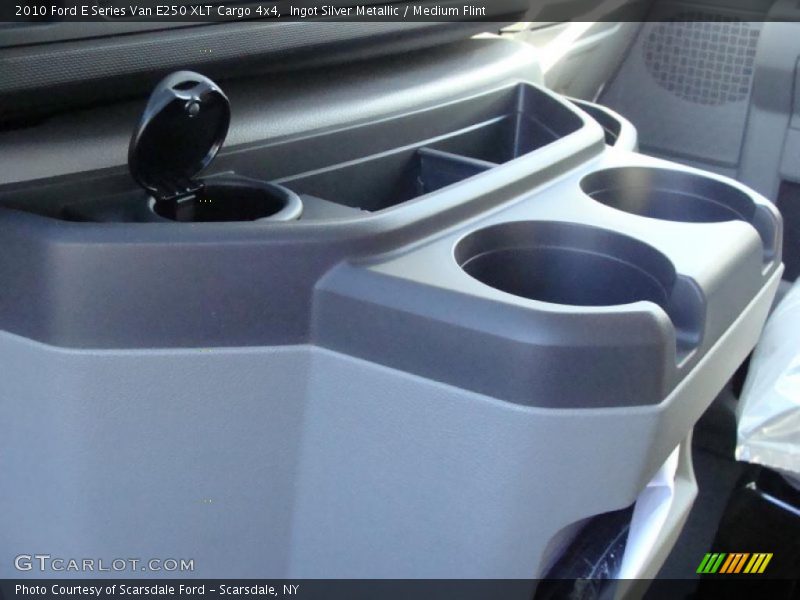 Ingot Silver Metallic / Medium Flint 2010 Ford E Series Van E250 XLT Cargo 4x4