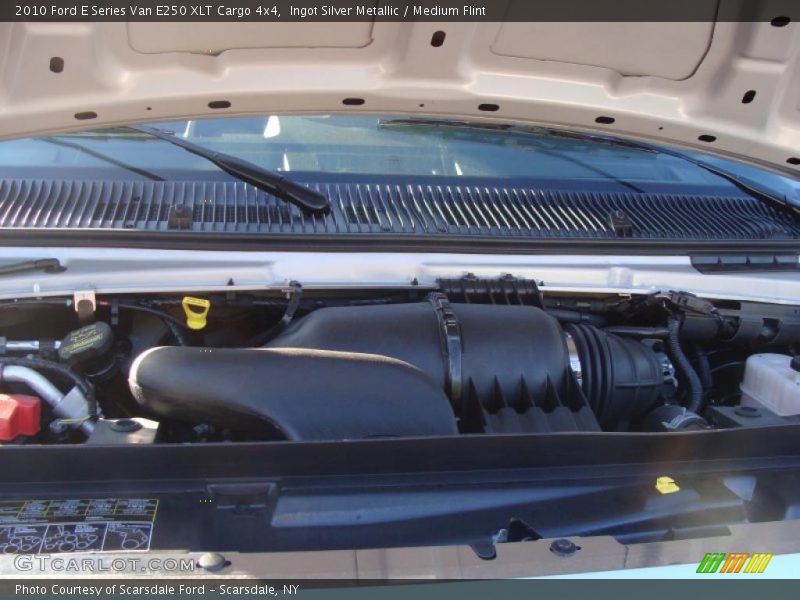 Ingot Silver Metallic / Medium Flint 2010 Ford E Series Van E250 XLT Cargo 4x4