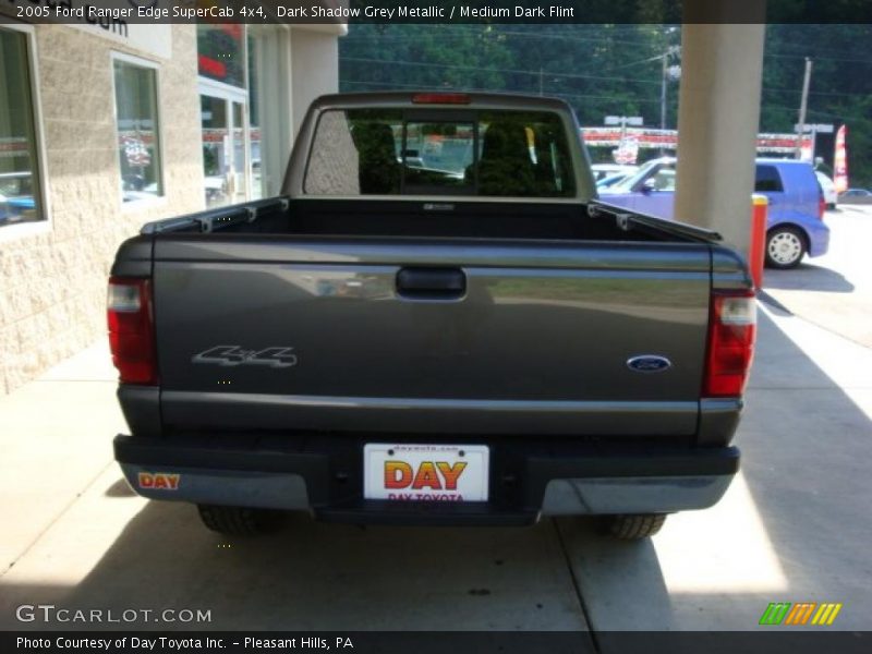 Dark Shadow Grey Metallic / Medium Dark Flint 2005 Ford Ranger Edge SuperCab 4x4