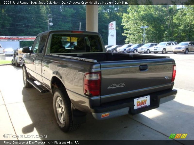 Dark Shadow Grey Metallic / Medium Dark Flint 2005 Ford Ranger Edge SuperCab 4x4
