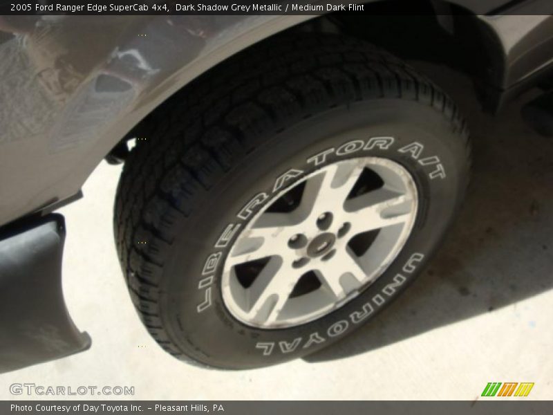 Dark Shadow Grey Metallic / Medium Dark Flint 2005 Ford Ranger Edge SuperCab 4x4