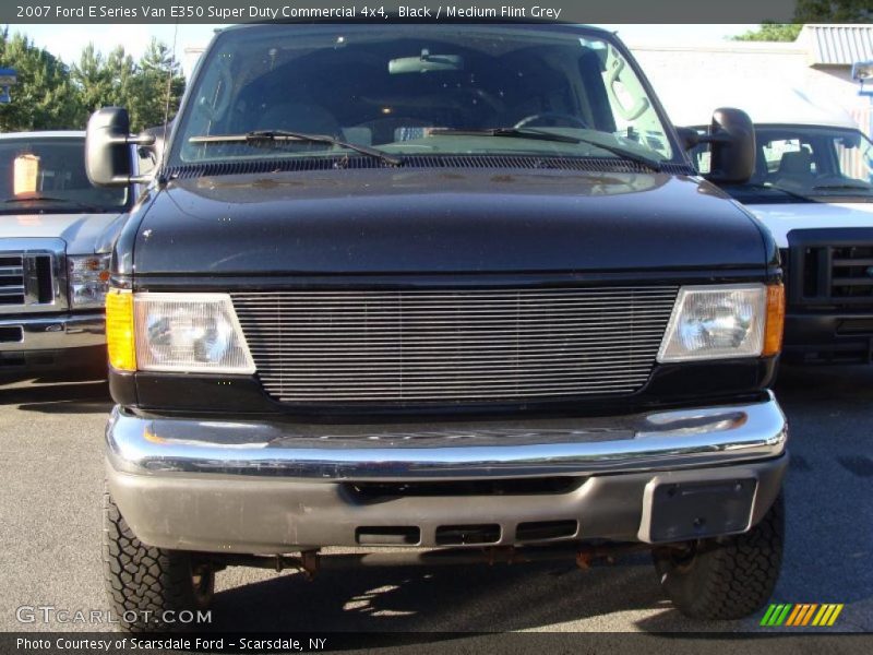 Black / Medium Flint Grey 2007 Ford E Series Van E350 Super Duty Commercial 4x4