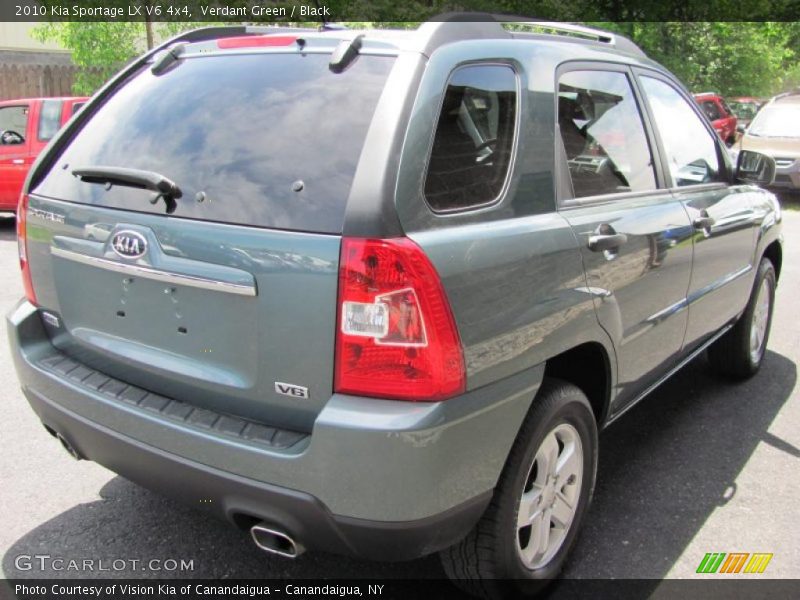 Verdant Green / Black 2010 Kia Sportage LX V6 4x4