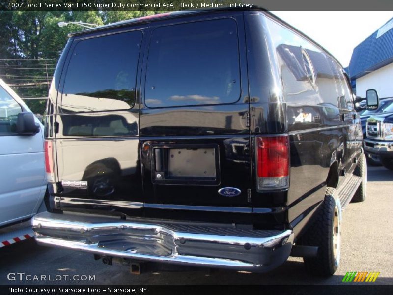 Black / Medium Flint Grey 2007 Ford E Series Van E350 Super Duty Commercial 4x4