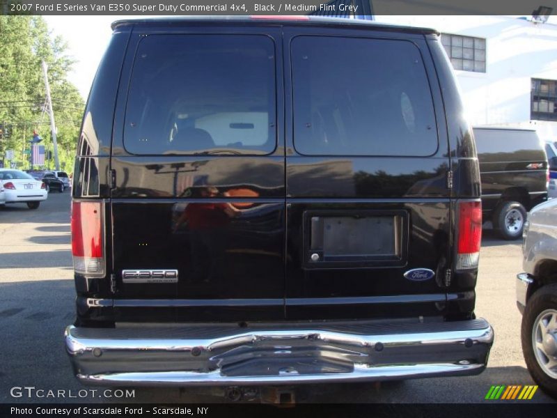 Black / Medium Flint Grey 2007 Ford E Series Van E350 Super Duty Commercial 4x4