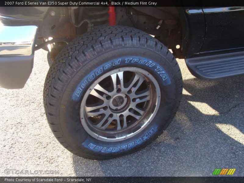 Black / Medium Flint Grey 2007 Ford E Series Van E350 Super Duty Commercial 4x4