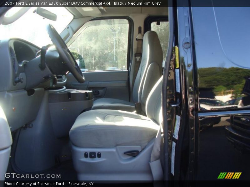 Black / Medium Flint Grey 2007 Ford E Series Van E350 Super Duty Commercial 4x4
