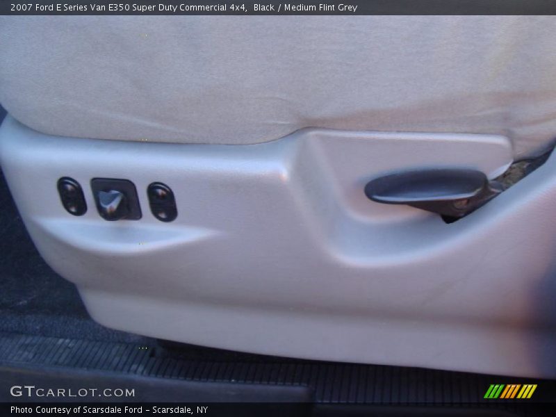 Black / Medium Flint Grey 2007 Ford E Series Van E350 Super Duty Commercial 4x4