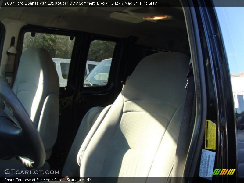Black / Medium Flint Grey 2007 Ford E Series Van E350 Super Duty Commercial 4x4