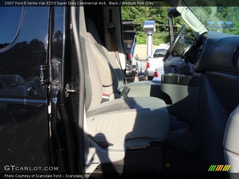 Black / Medium Flint Grey 2007 Ford E Series Van E350 Super Duty Commercial 4x4