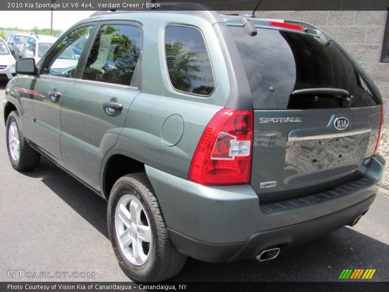 Verdant Green / Black 2010 Kia Sportage LX V6 4x4