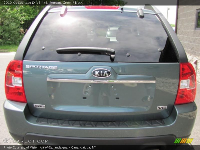 Verdant Green / Black 2010 Kia Sportage LX V6 4x4