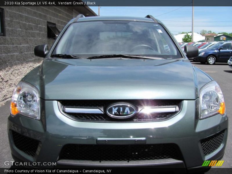 Verdant Green / Black 2010 Kia Sportage LX V6 4x4